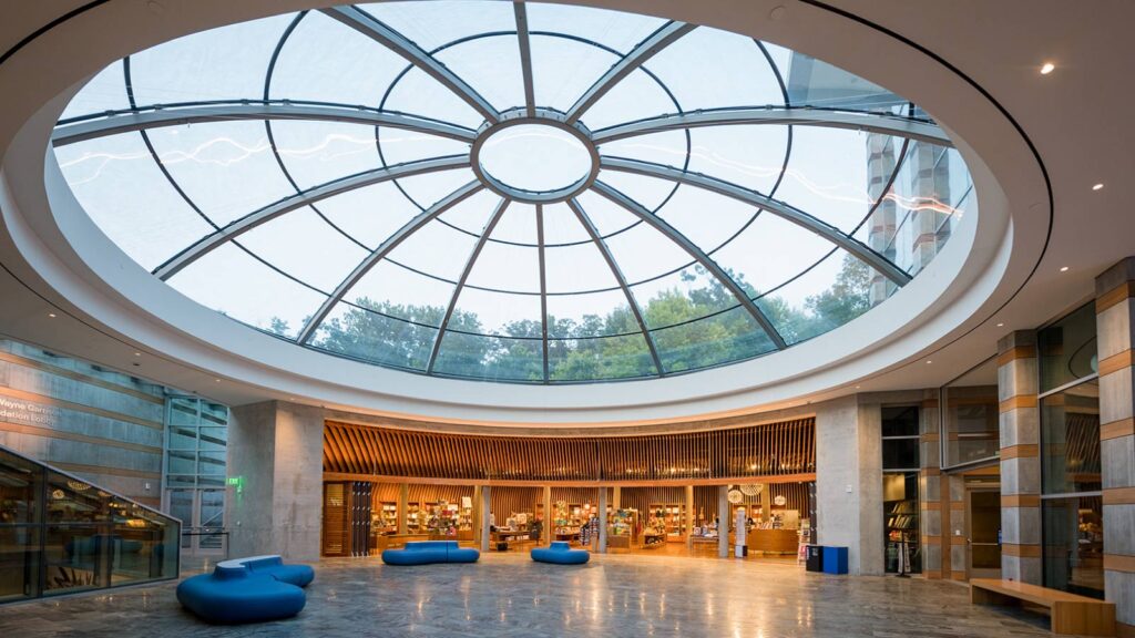 Crystal Bridges Garrison Lobby and Dome